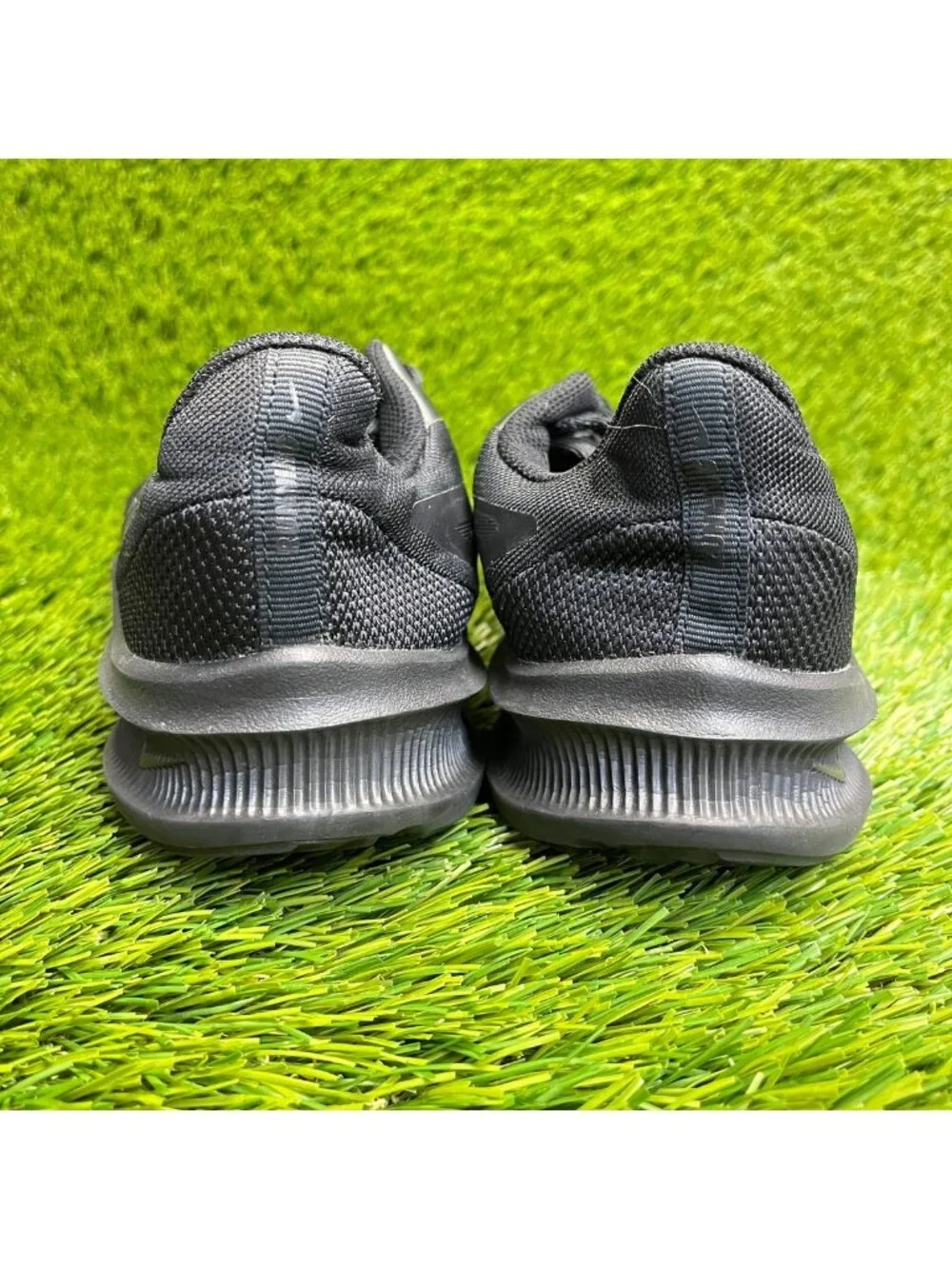 Nike Downshifter 10 Womens Size 8.5 Triple Black Athletic Running Shoes Sneakers